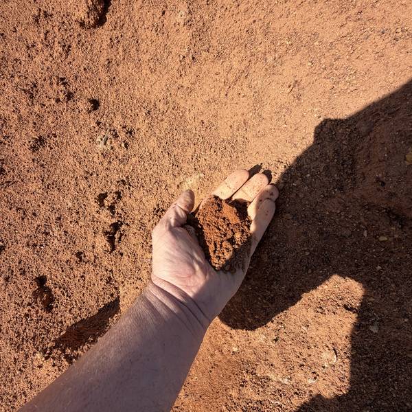 Laterite Fines — fine red laterite