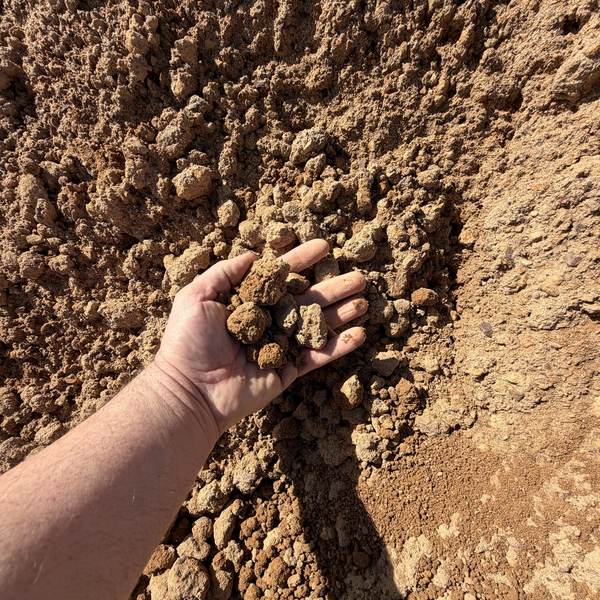 MRD Spec. Gravel Road Base — tan gravel road base